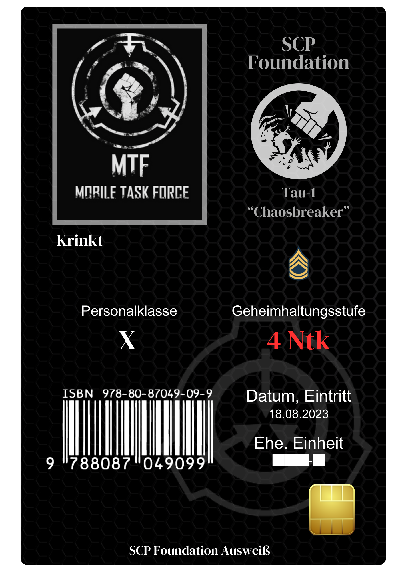 ID-Karte von Krinkt