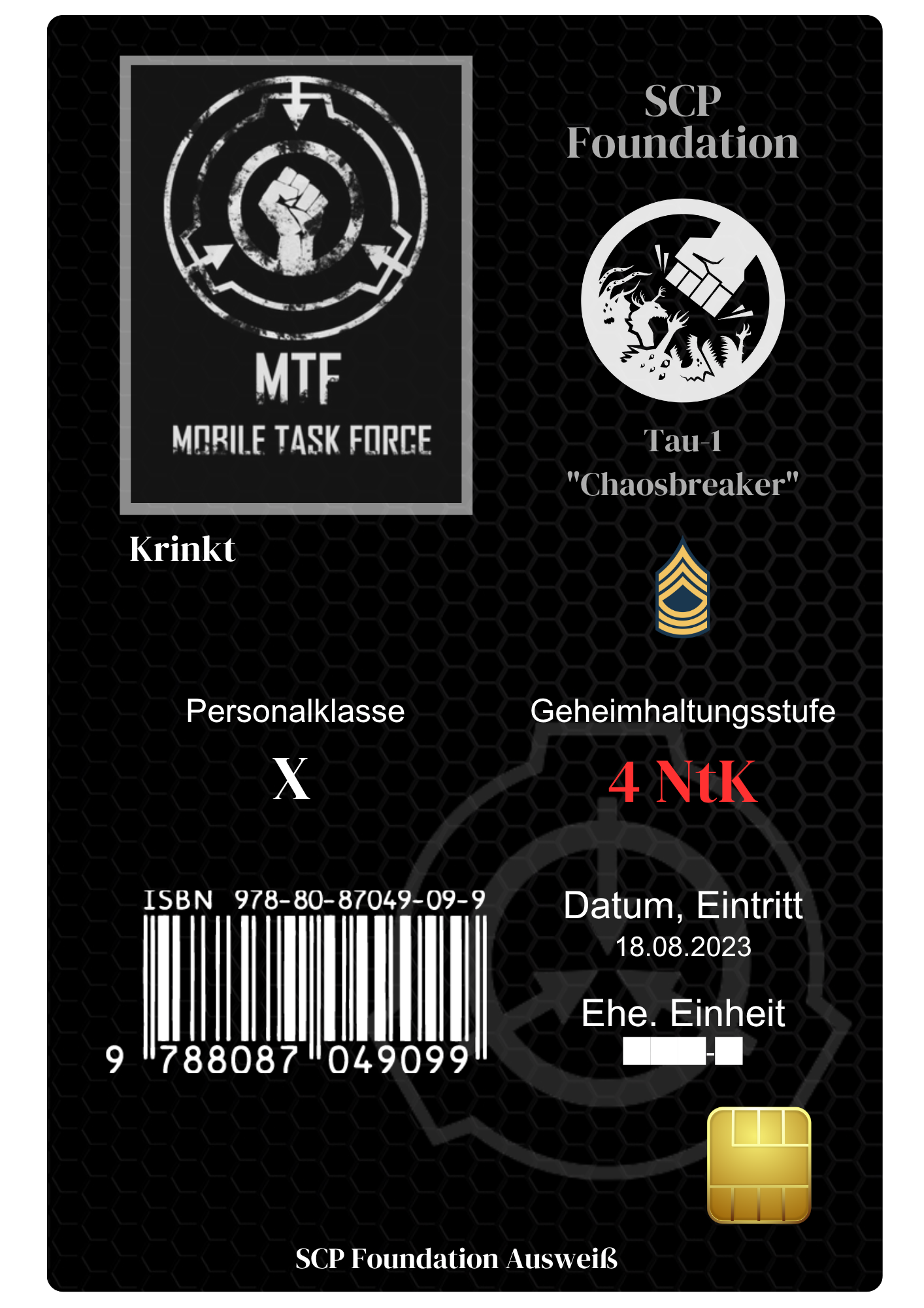 ID-Karte von Krinkt