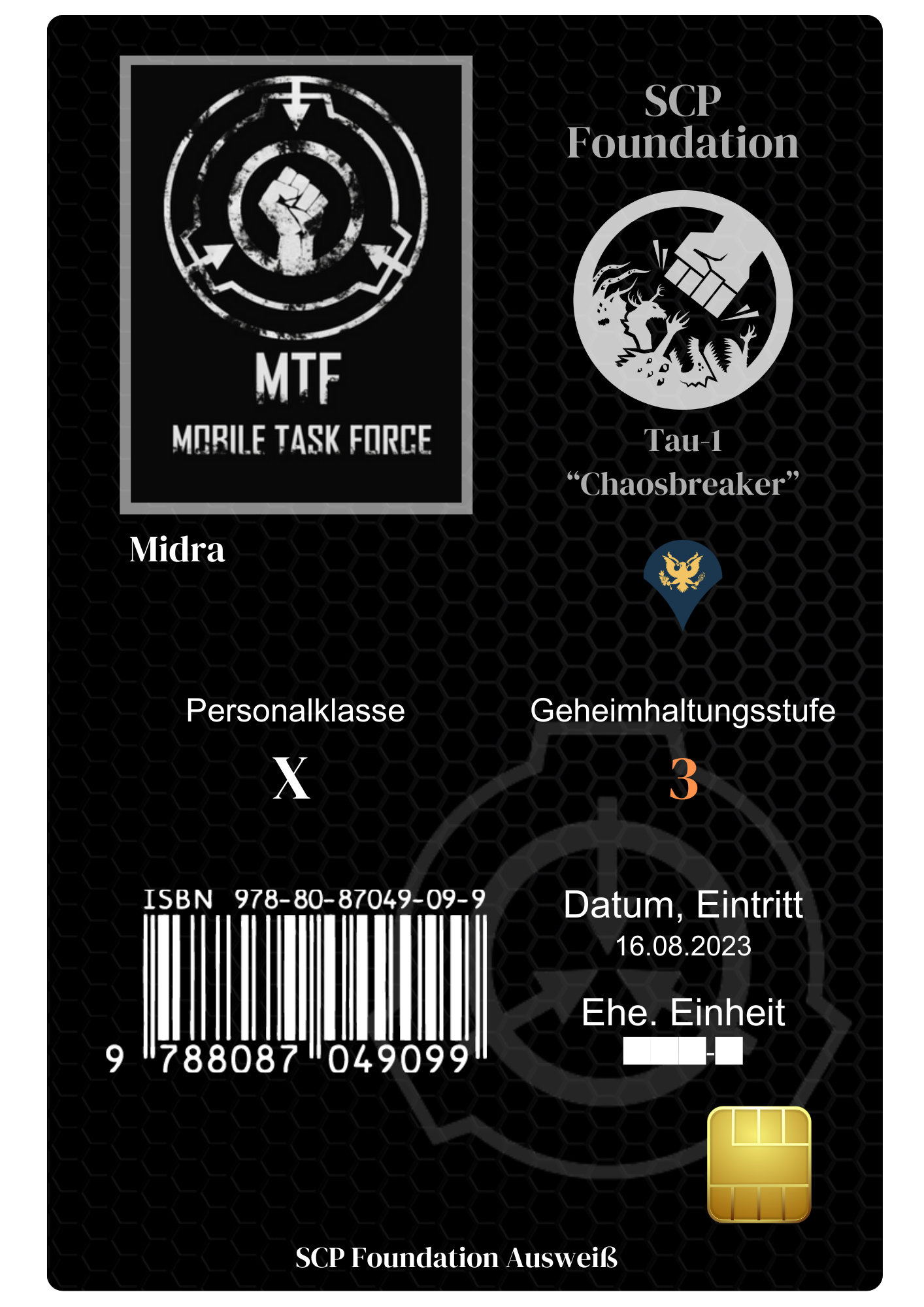 ID-Karte von Midra