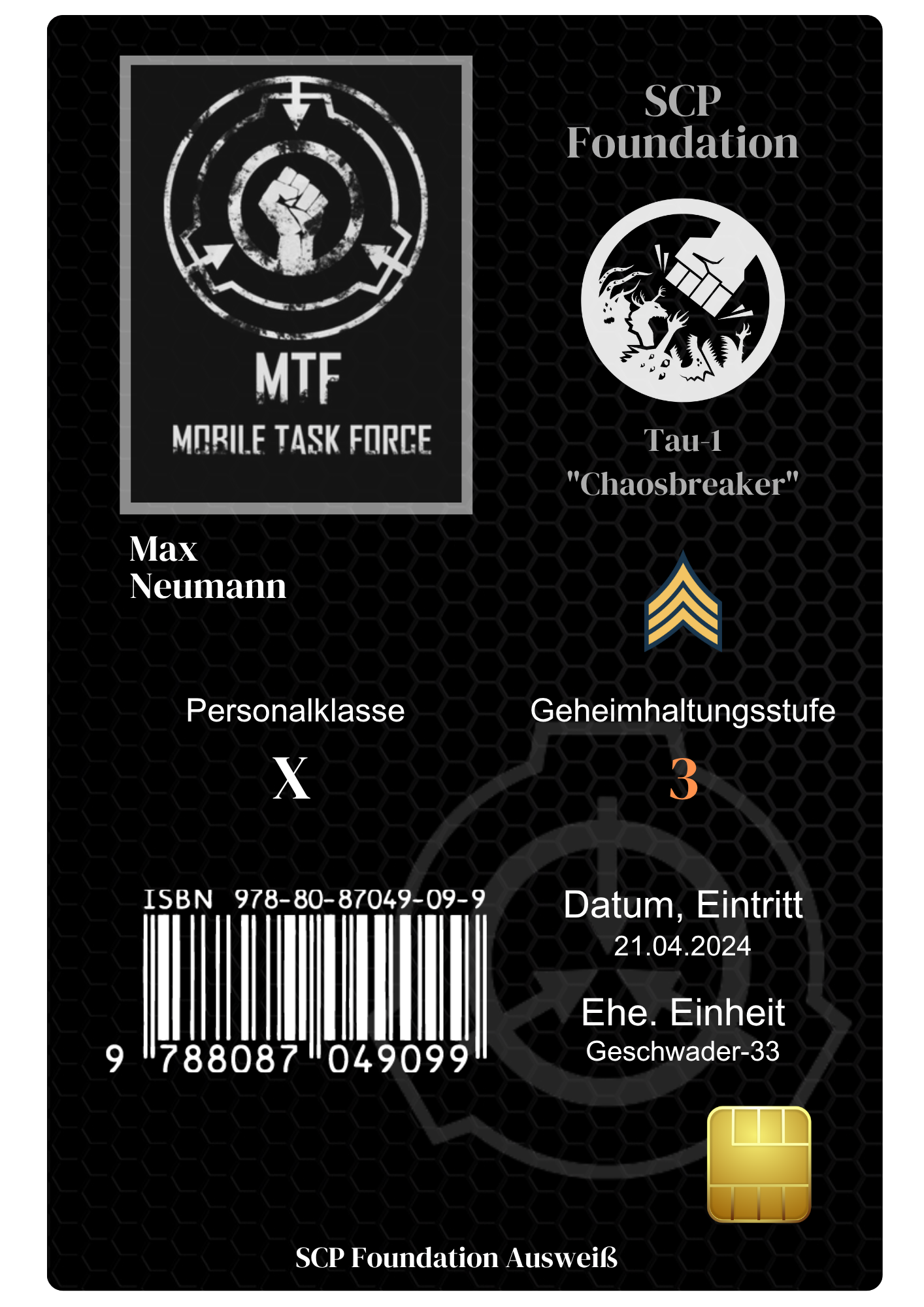ID-Karte von Neumann